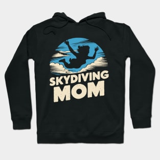 Skyding Mom. Funny Skydiving Hoodie